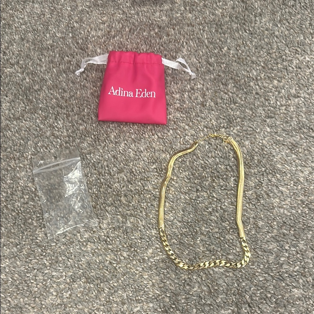 Adina Eden Gold Chain Necklace